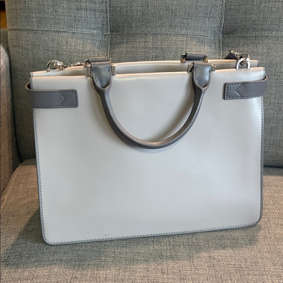 Michael Kors Tatiana Medium Leather Satchel 12.5”x9”x5”Preloved - Picture 7 of 17